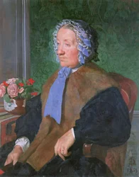 アーティストの母、1869